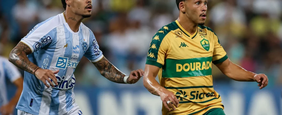 Cuiabá vence o Paysandu e alcança terceira vitória seguida na Série B